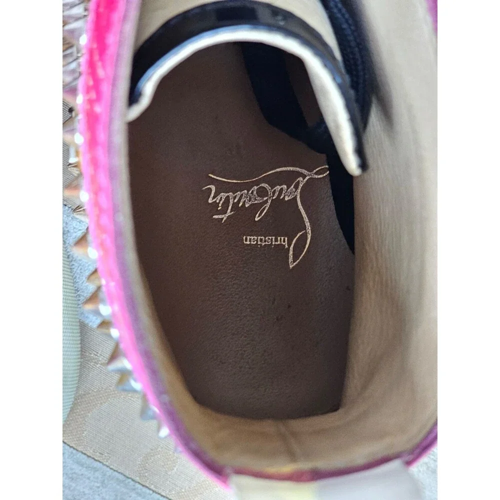 CHRISTIAN LOUBOUTIN spikes SNEAKERS - Size 42.5
